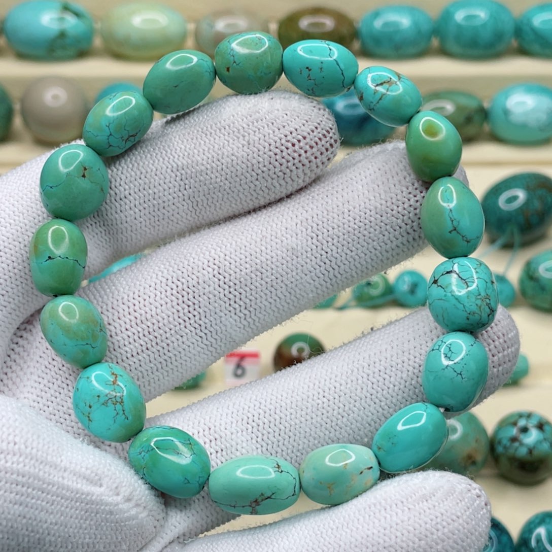 未镶嵌绿松石珠宝奇石