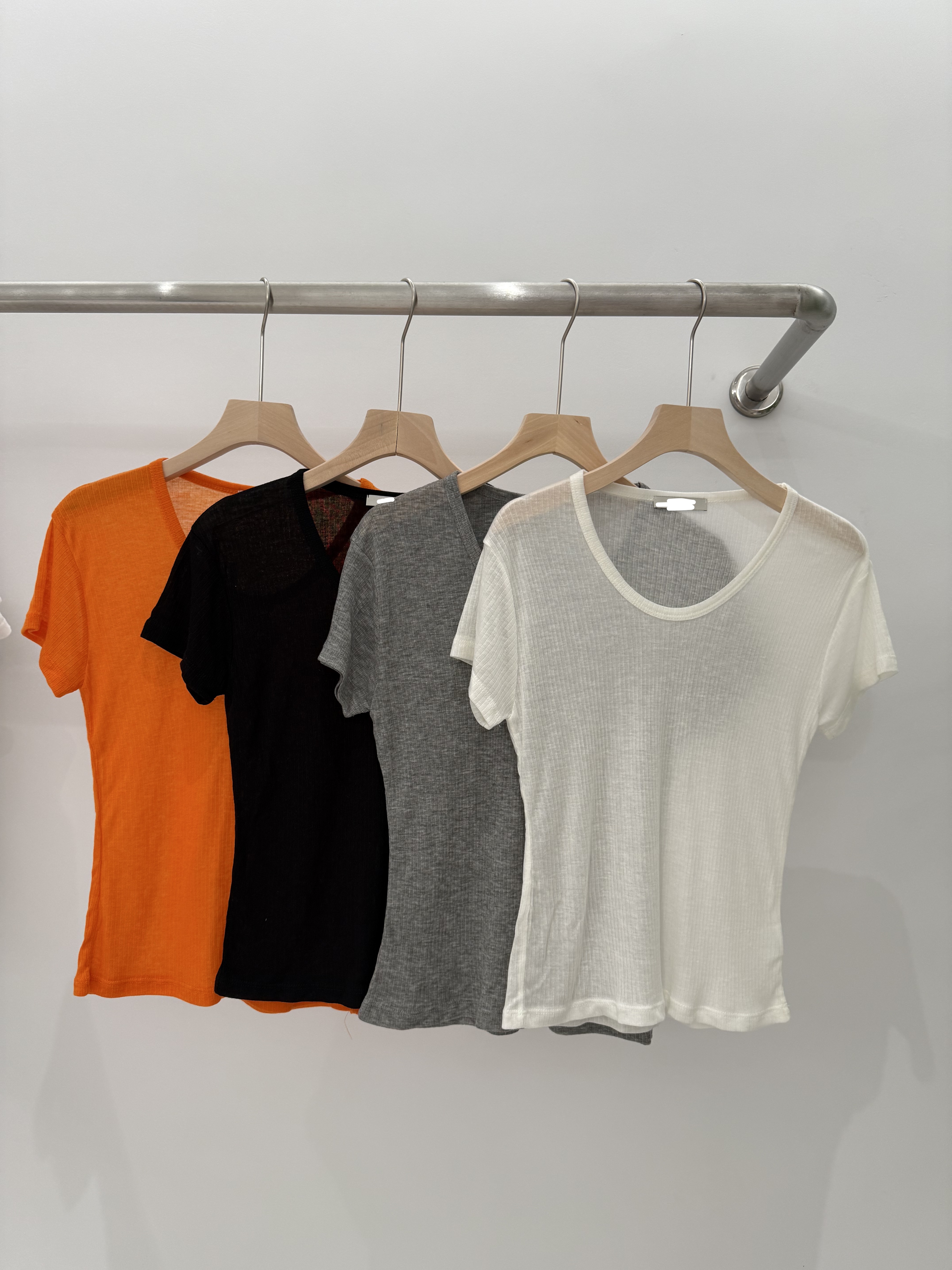 【慧姐韩国正品】2025夏新款LAK修身短袖T恤/N0退N0换