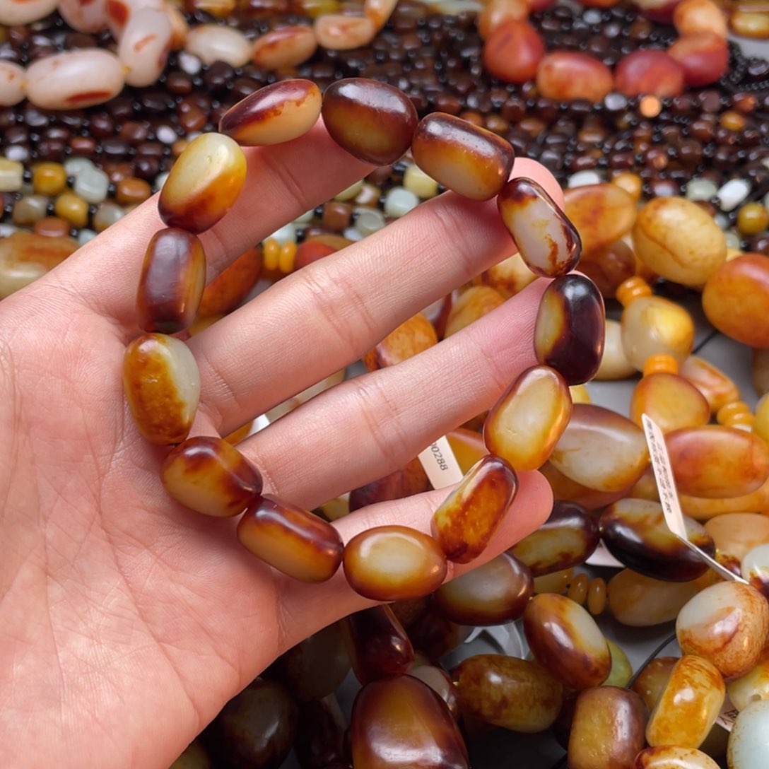 和田玉手链未镶嵌