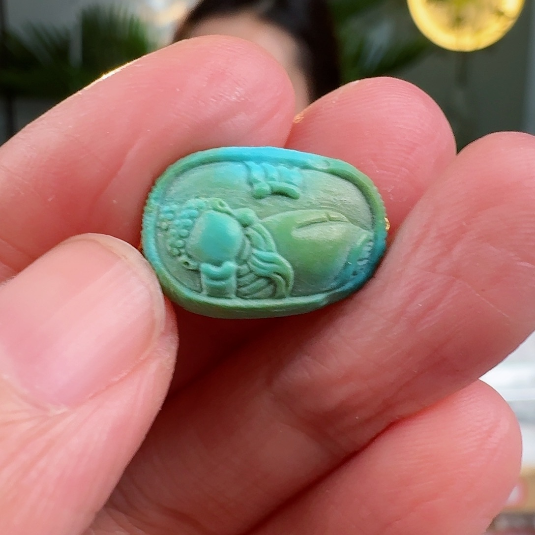 绿松石珠宝奇石未镶嵌