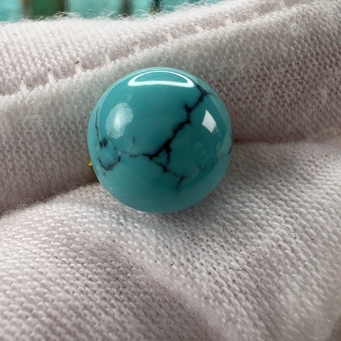 未镶嵌绿松石配饰9.3mm