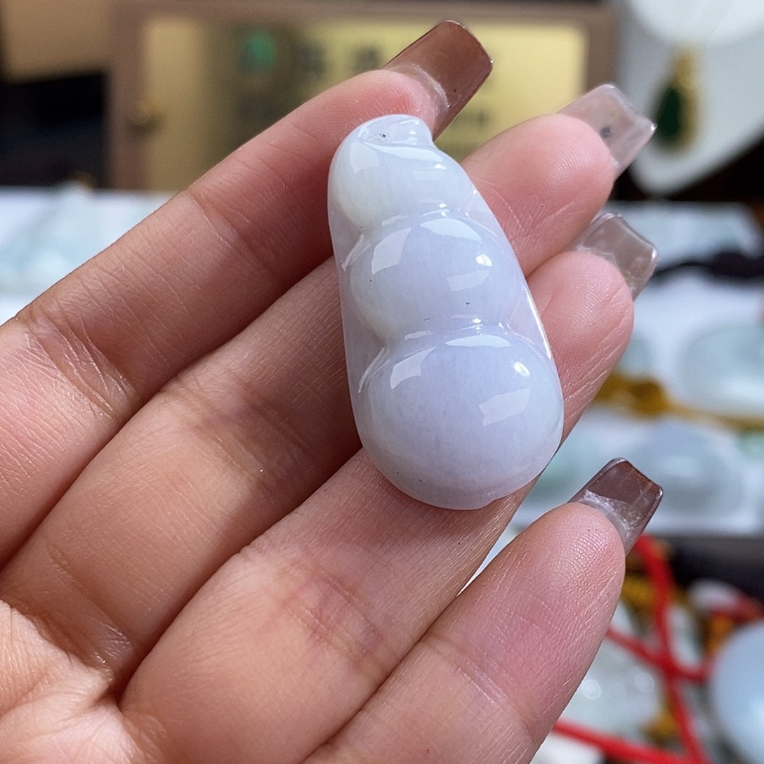 翡翠未镶嵌颈饰4505