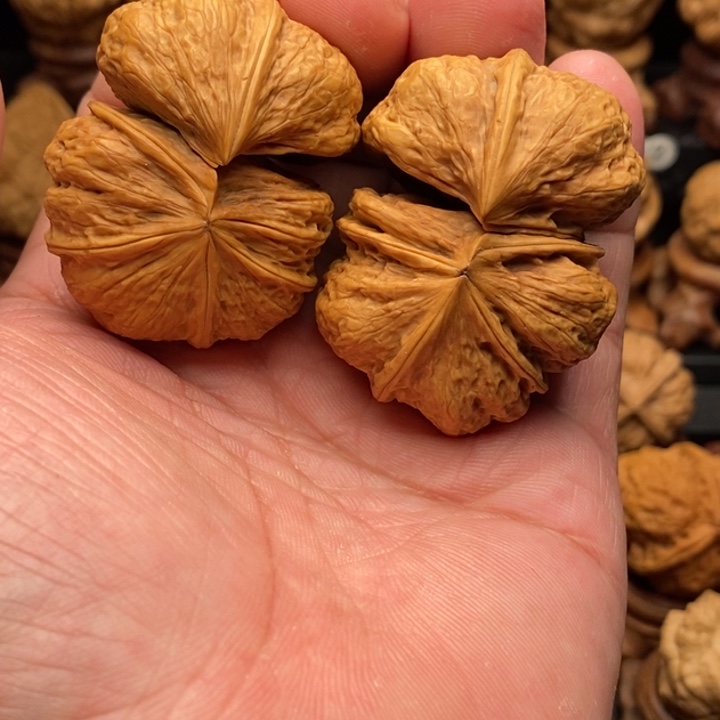 把件文玩核桃5三联体