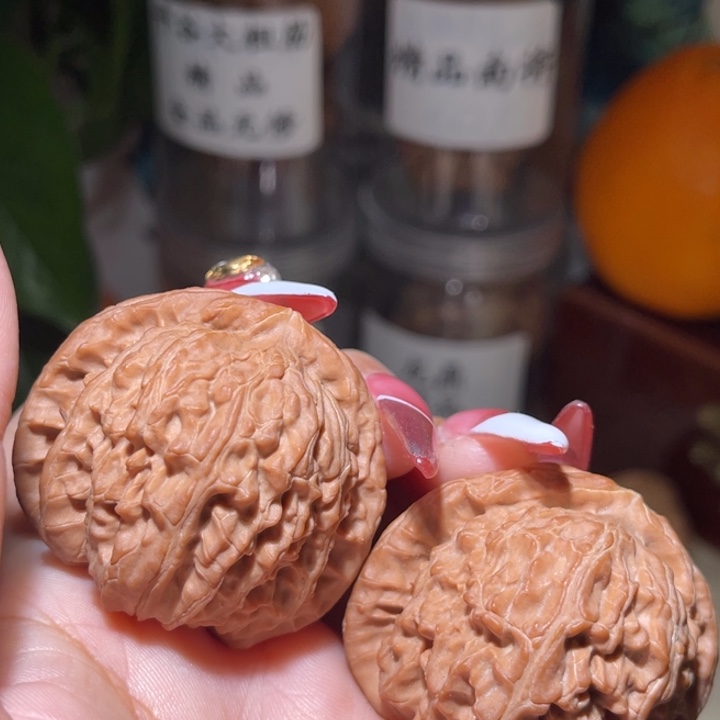 毛***雨吊坠文玩核桃          43