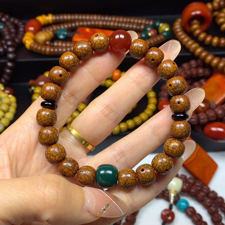 星月菩提吊坠菩提