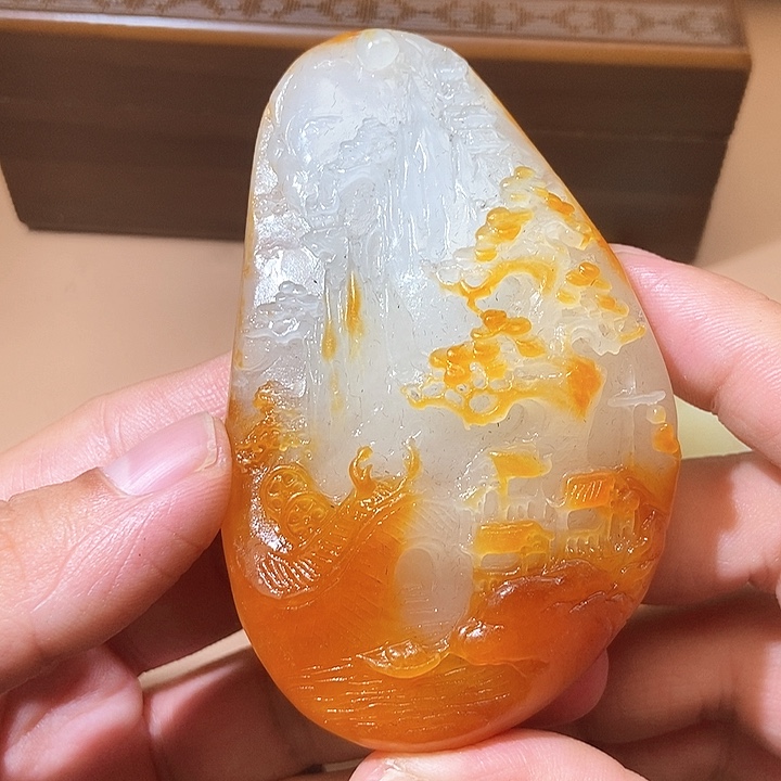 和田玉颈饰未镶嵌HX