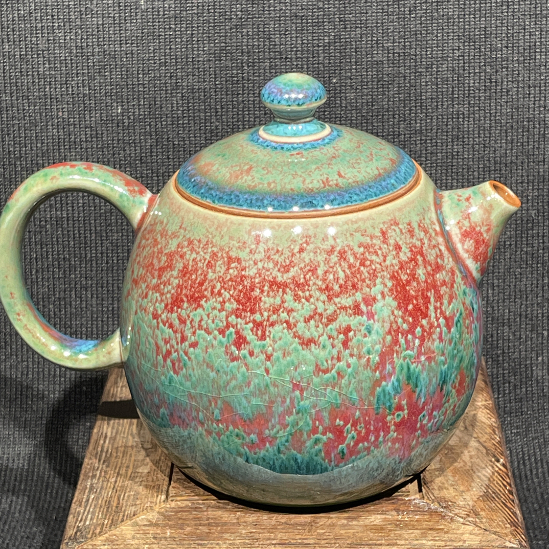 中国神垕钧瓷手工茶壶