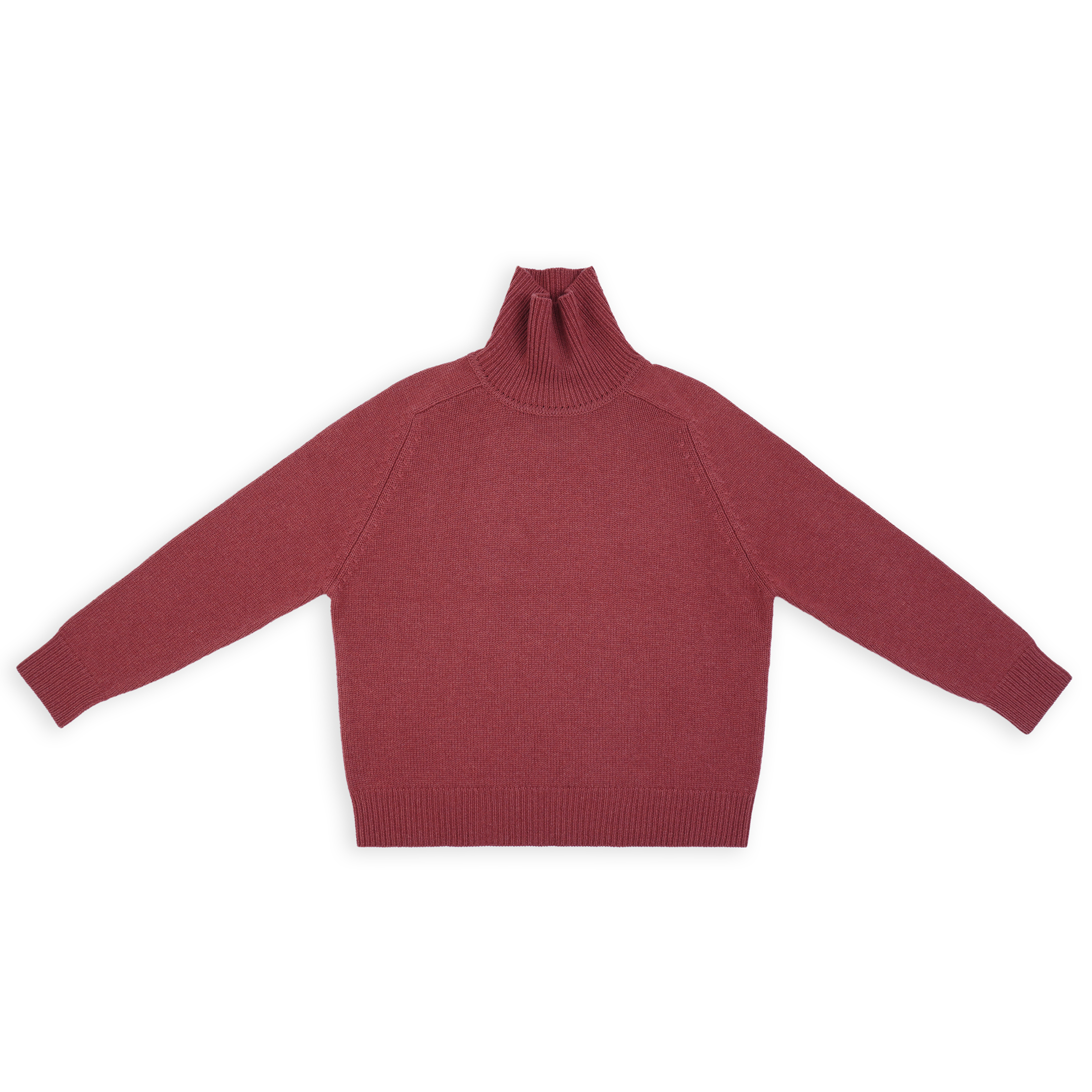 雅比那【贝贝绒王菲版】秋冬时尚加厚女士保暖半高领羊绒衫