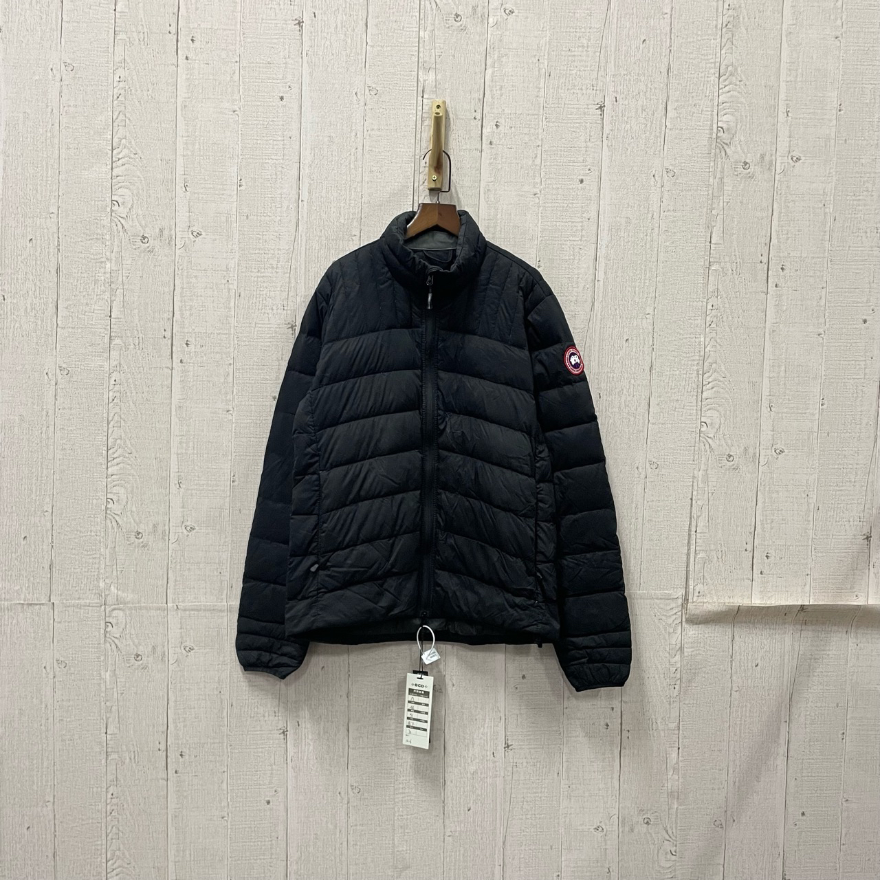 95新 加拿大鹅 （bb）123 黑色羽绒服 M码
