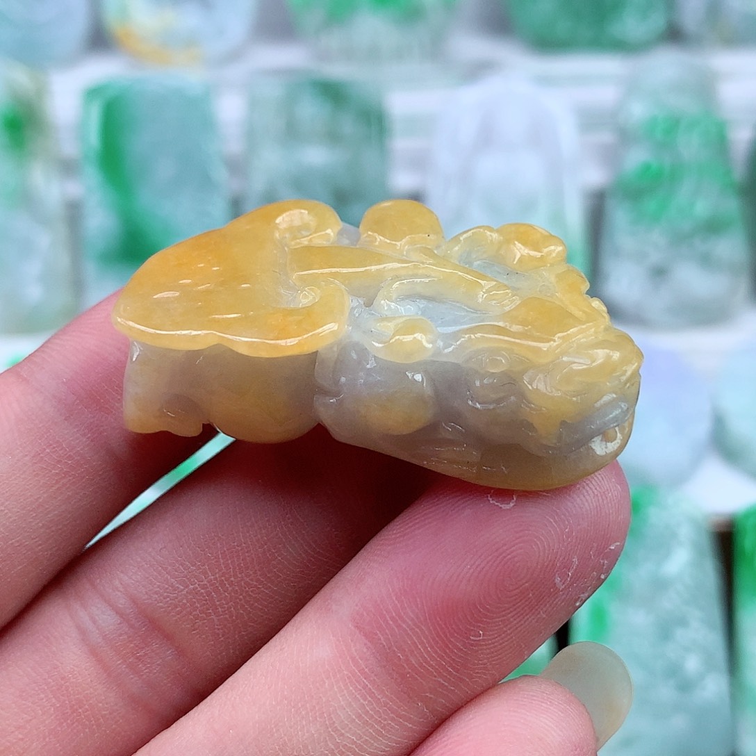 颈饰未镶嵌翡翠翡翠吊坠