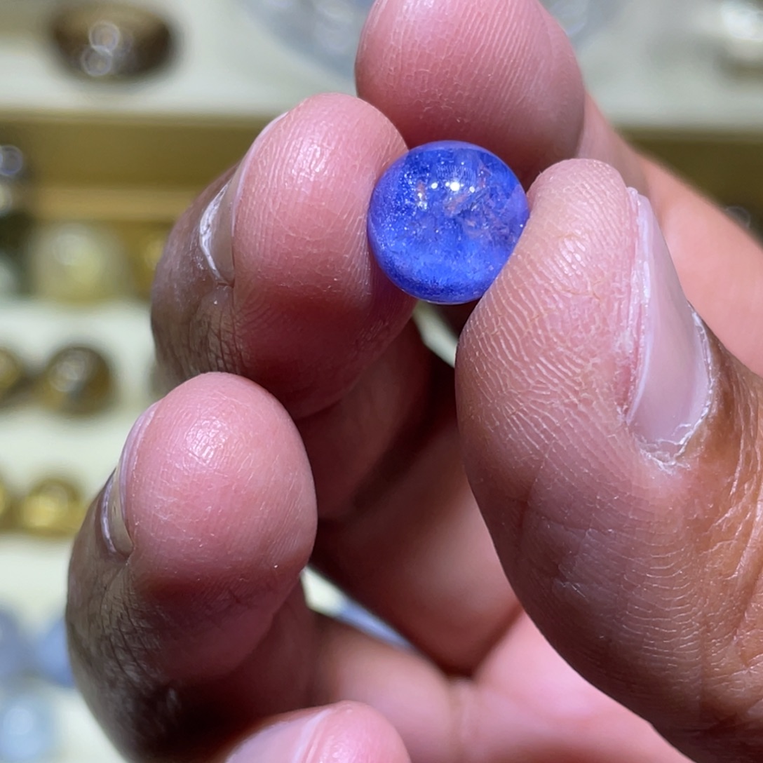 珠宝半成品水晶未镶嵌