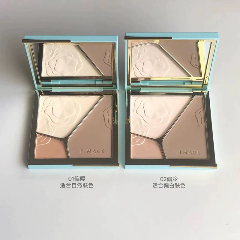 彩棠浮光掠影高光修容粉盘