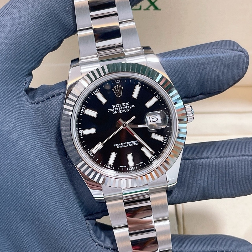 99新 Rolex/劳力士 日志型116334-0003 41mm 15年全套