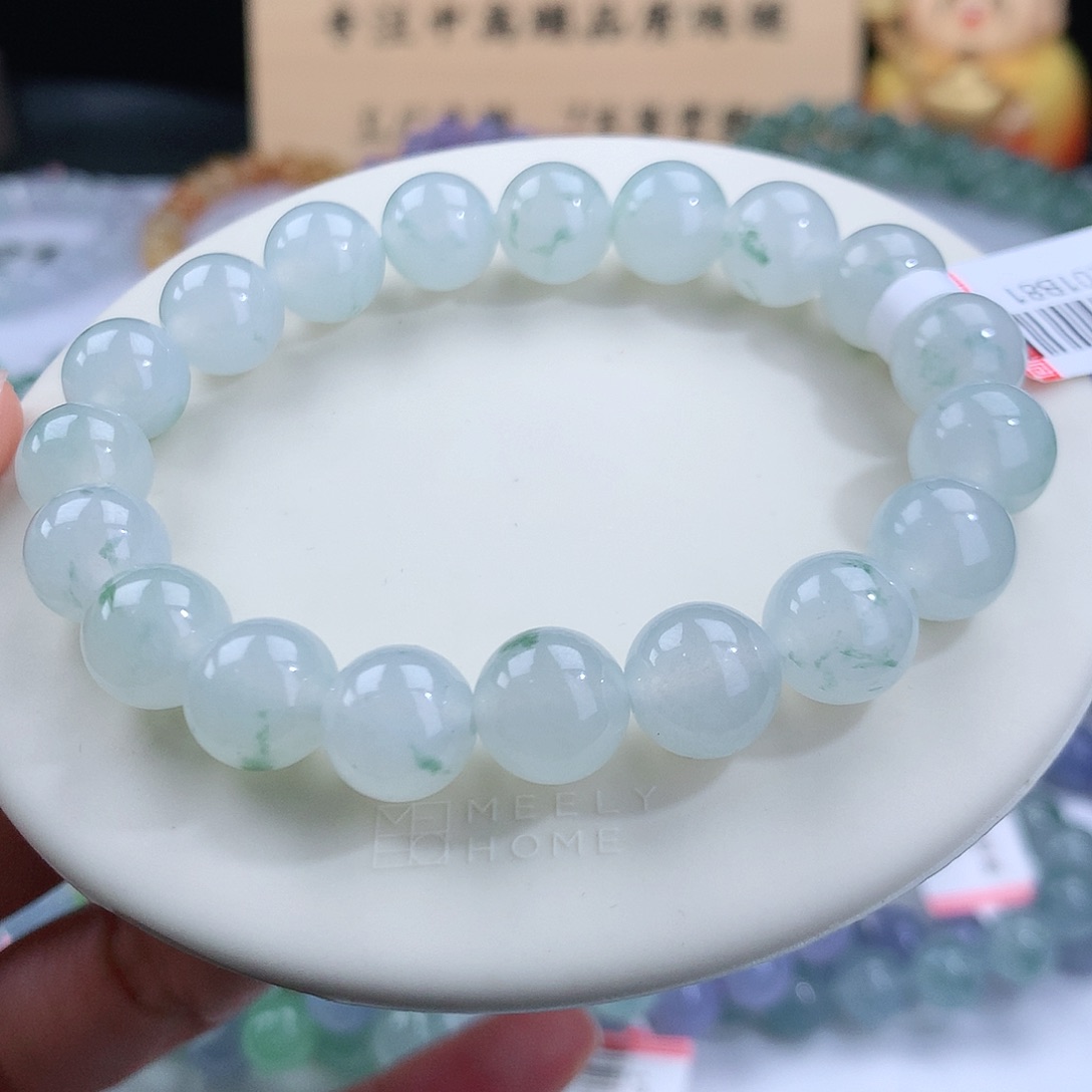 翡翠手链未镶嵌卡10