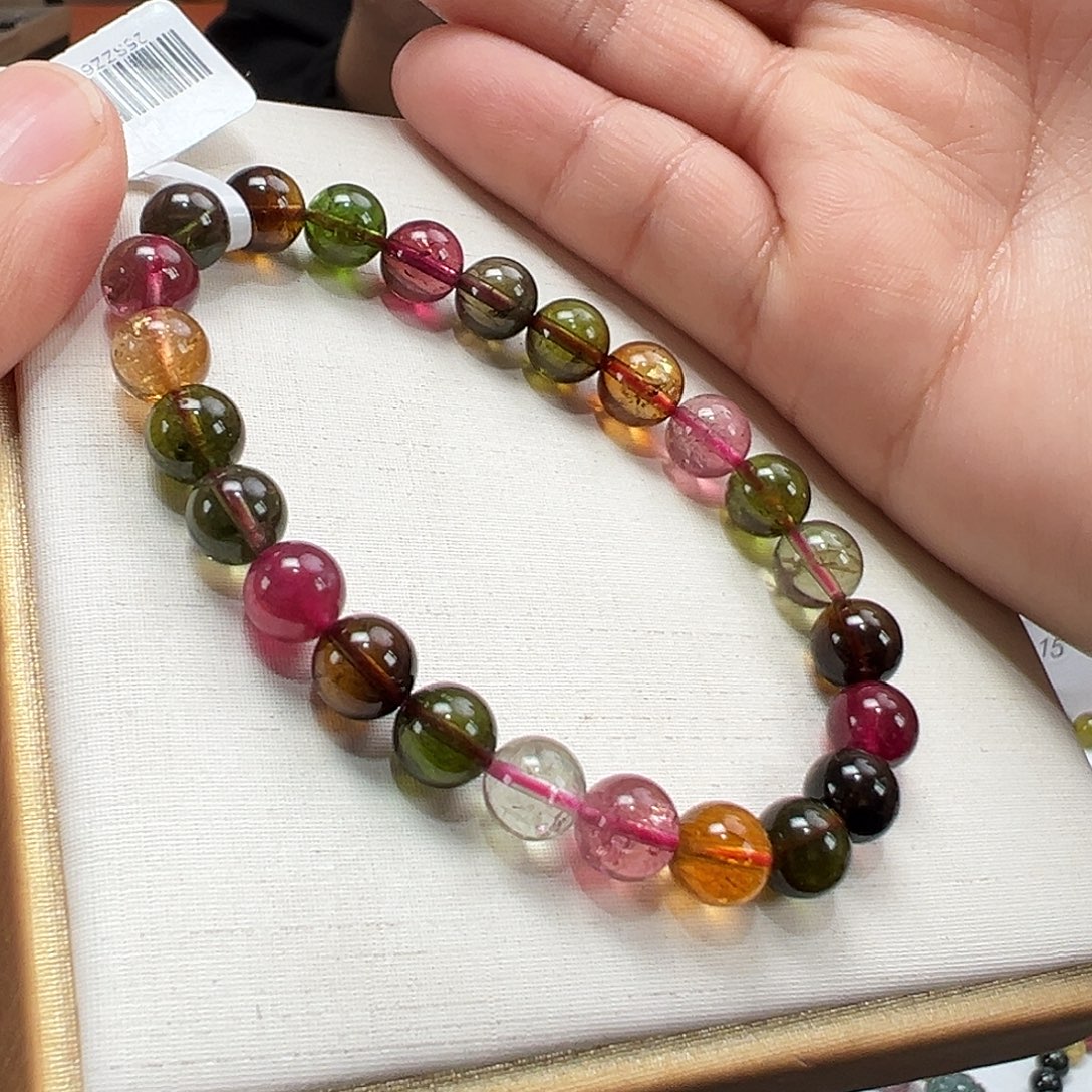 未镶嵌手串碧玺7.5mmmmmmm