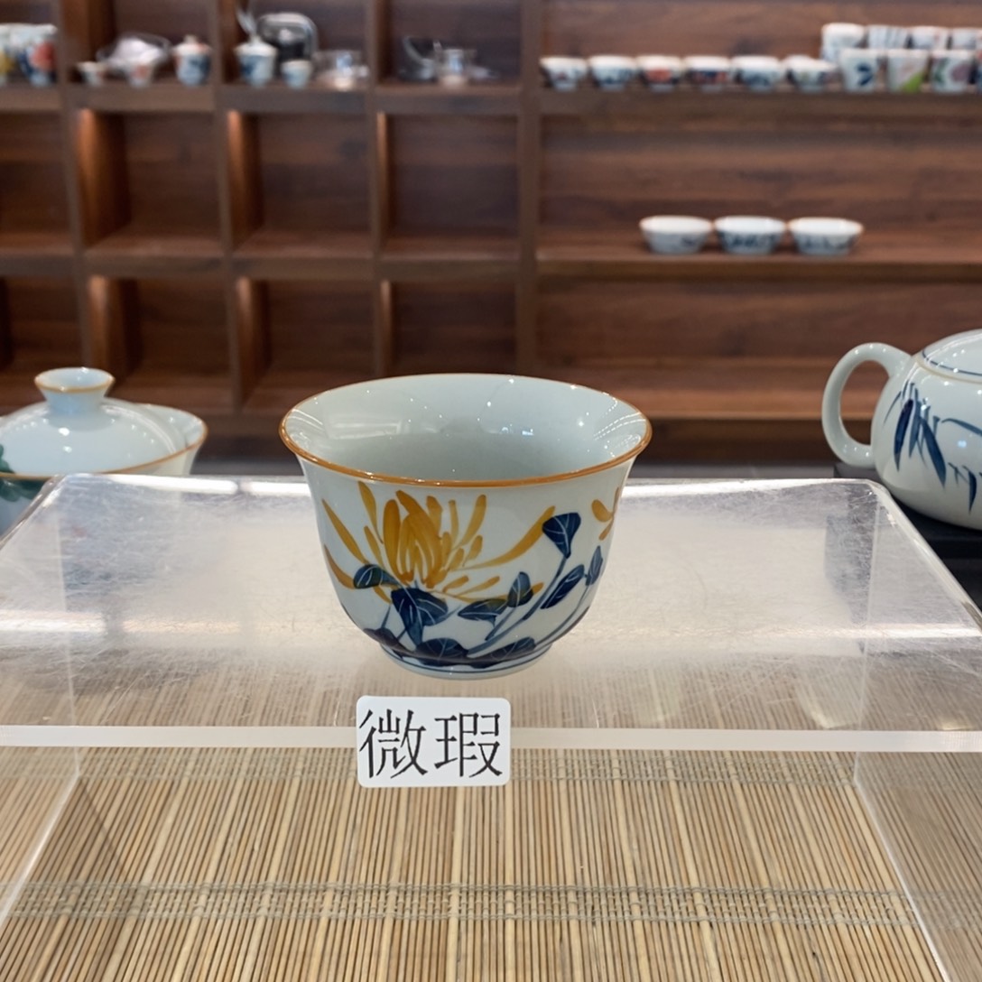 釉下彩手工绘制手工绘制