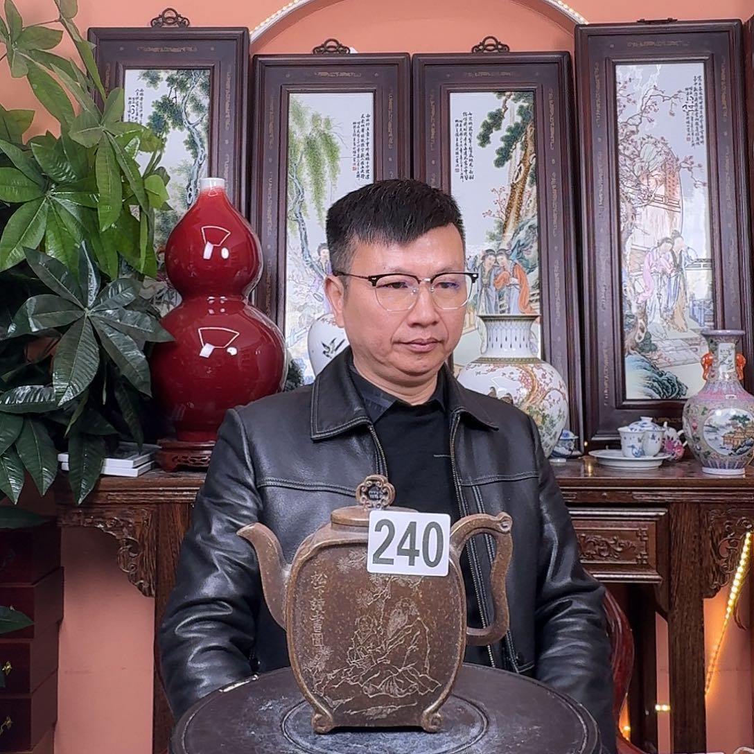 摆件陶景德镇陶瓷手工壶