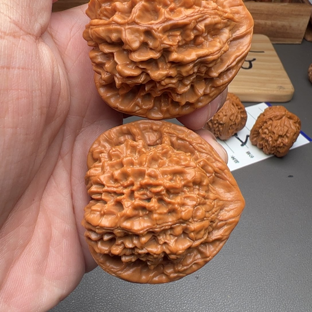 把件文玩核桃麒麟纹