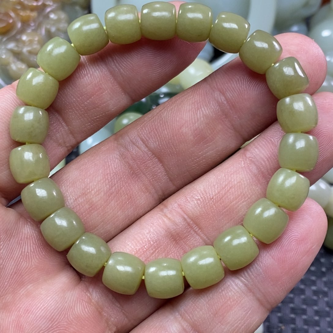 和田玉手链未镶嵌