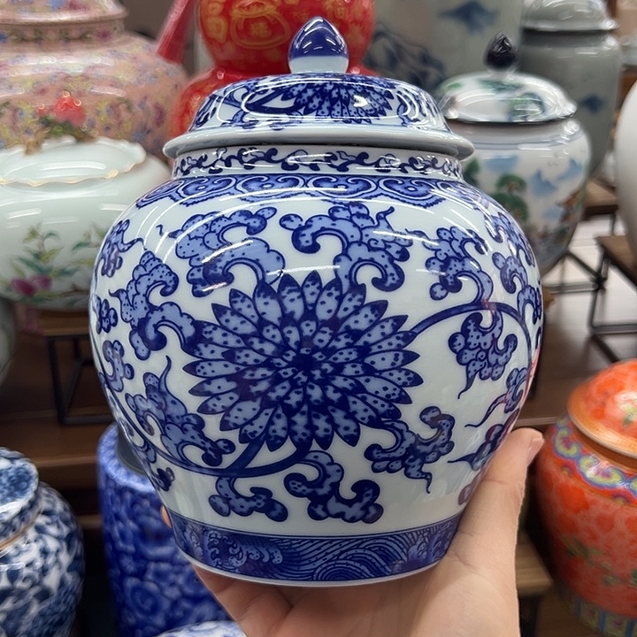 瓷片茶叶罐茶叶罐