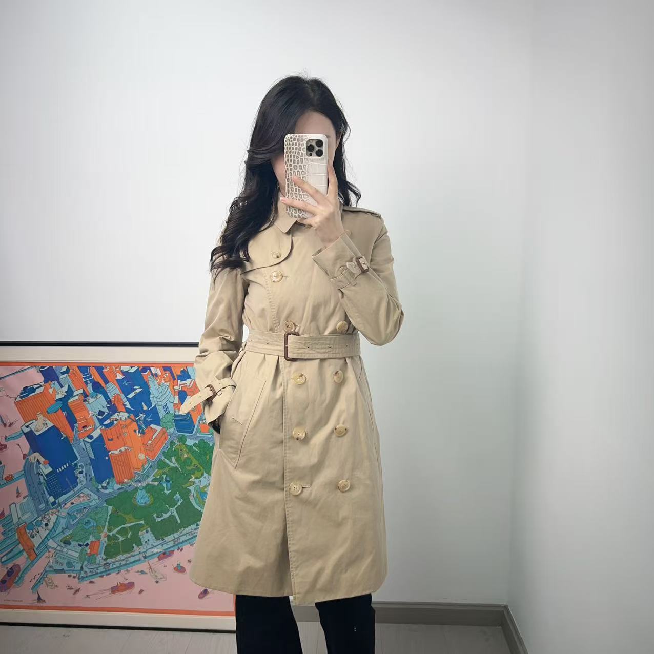 95新 BURBERRY/博柏利 麦殿/风衣36码/251128TYNAU03
