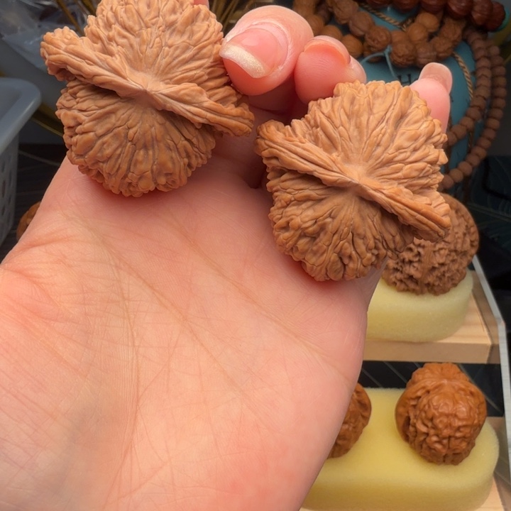 吊坠桃核四座楼 全品45