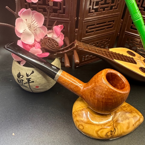 意大利-沙芬-石楠木烟斗-直杆苹果