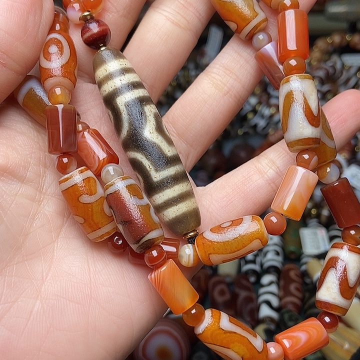 玛瑙/玉髓未镶嵌手链