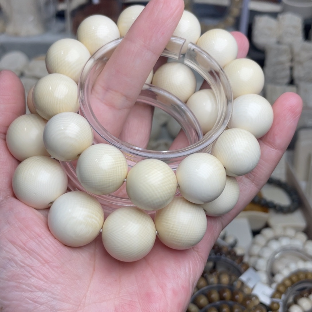 莫***哥猛犸象牙手串/手链/手镯