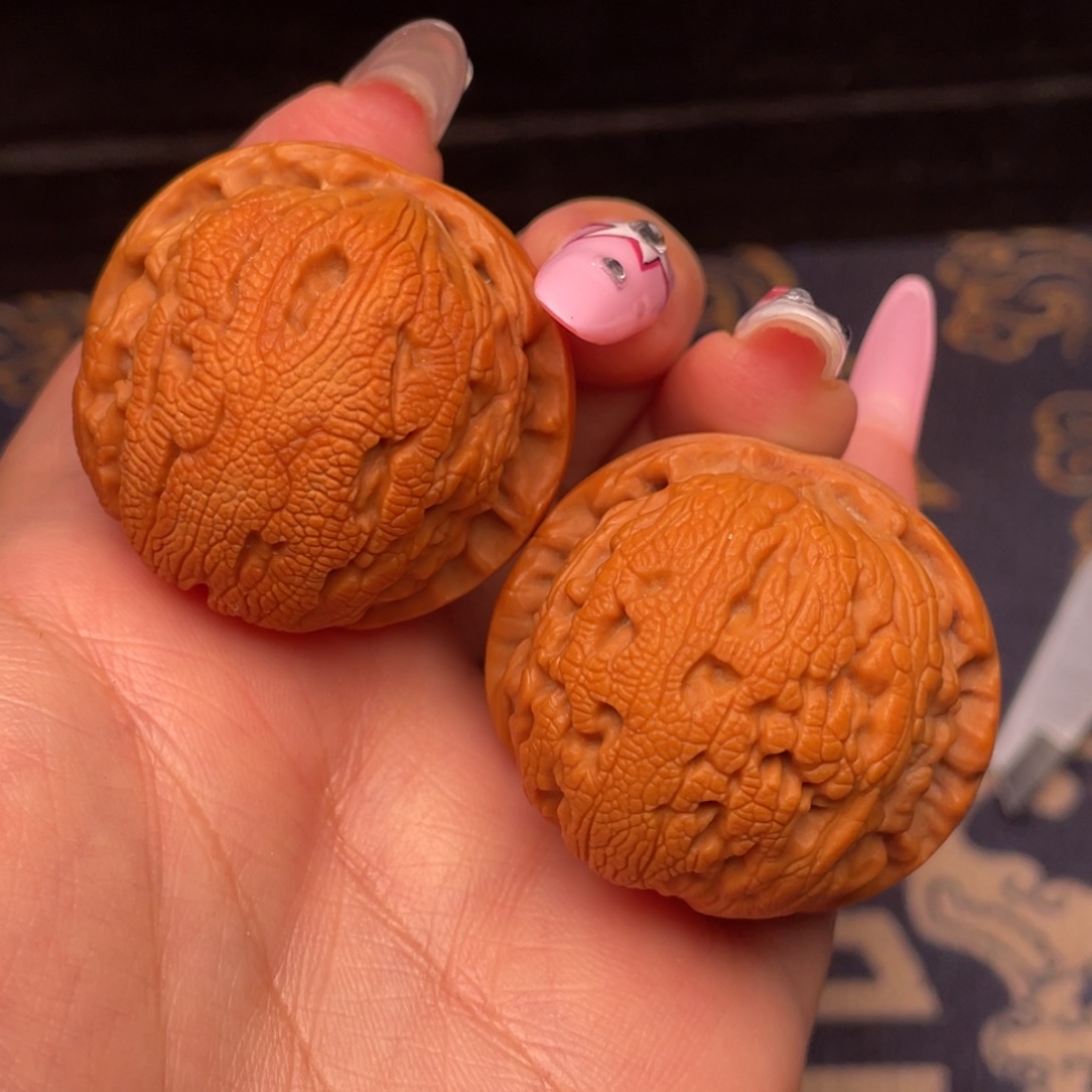 文玩核桃把件14号车