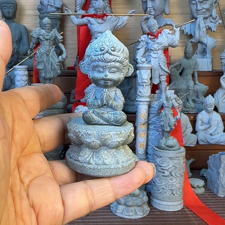 石材小悟空+底座