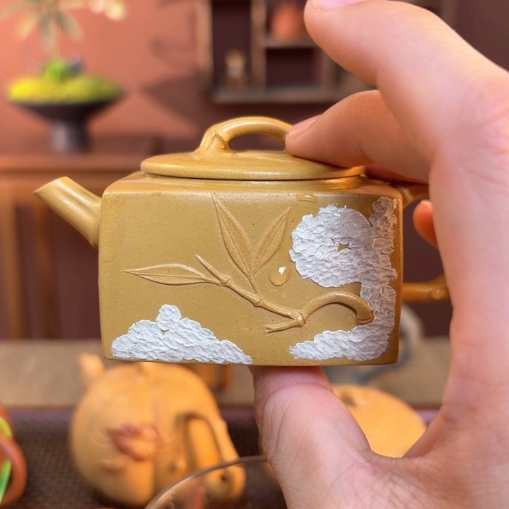 紫砂茶壶紫砂我做的