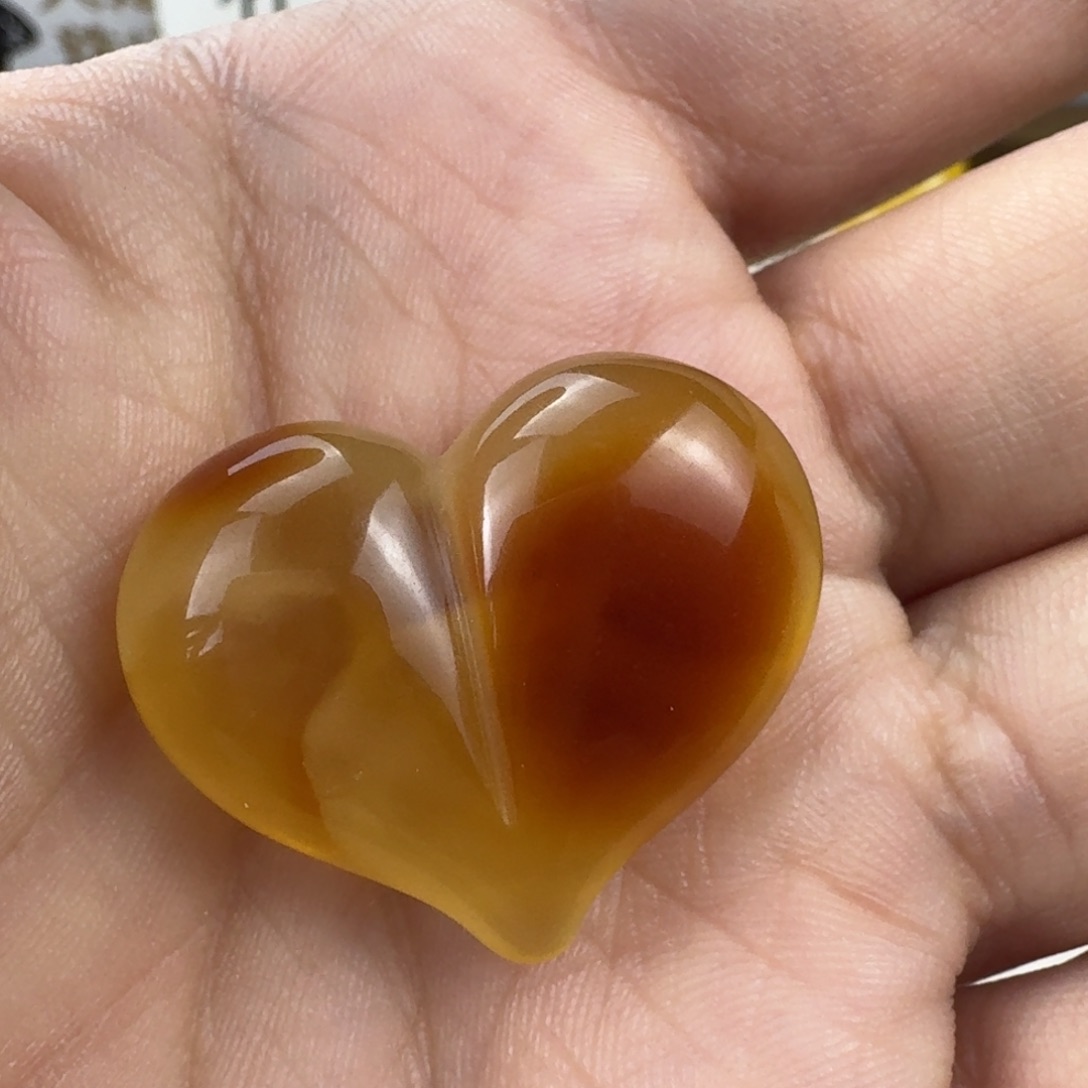 蜜蜡未镶嵌珠宝奇石全品备注打孔 28×23×11mm