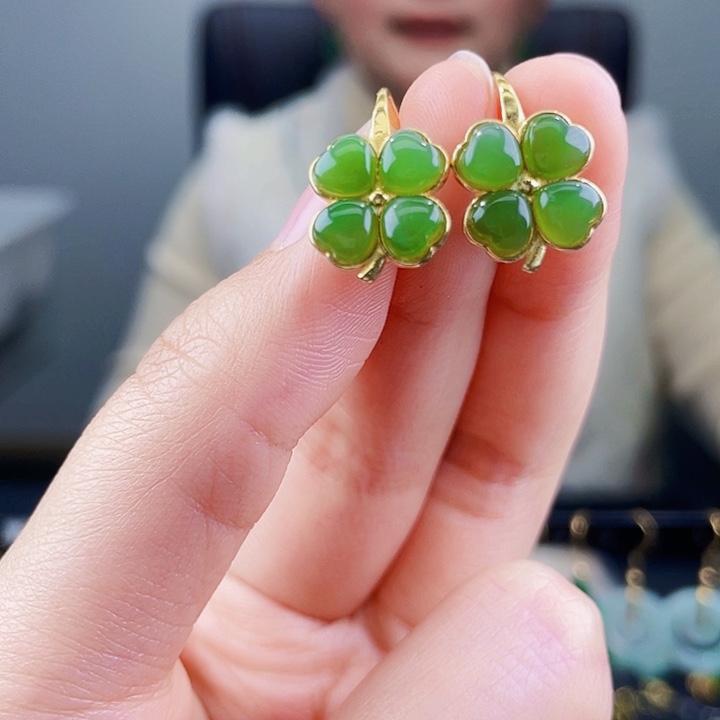 和田玉珠宝奇石银S925镶嵌