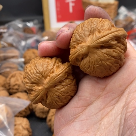 文玩核桃吊坠懒*虫乾隆磨