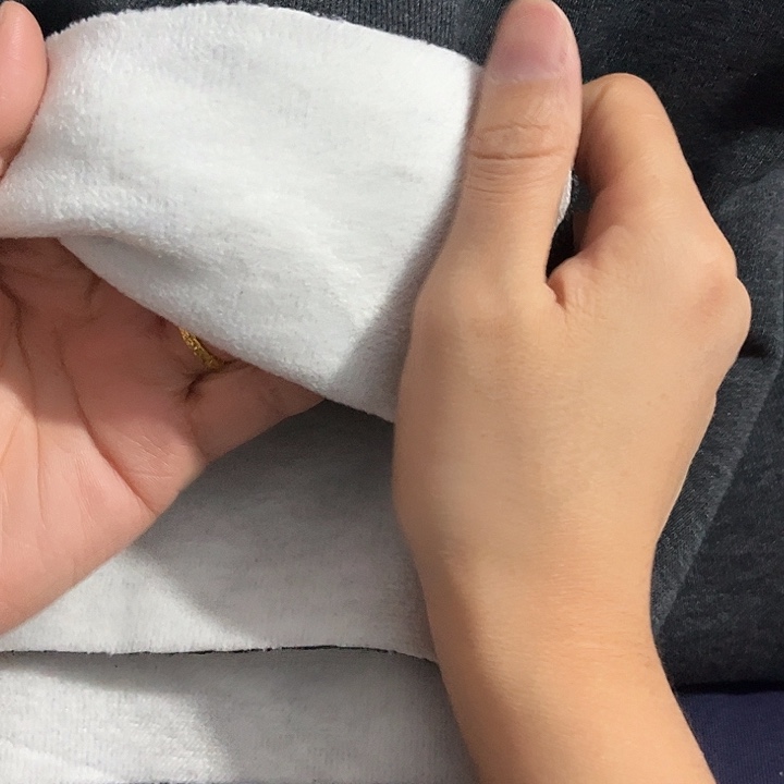 深花灰色羽丝绒1.8×2米长带螺纹