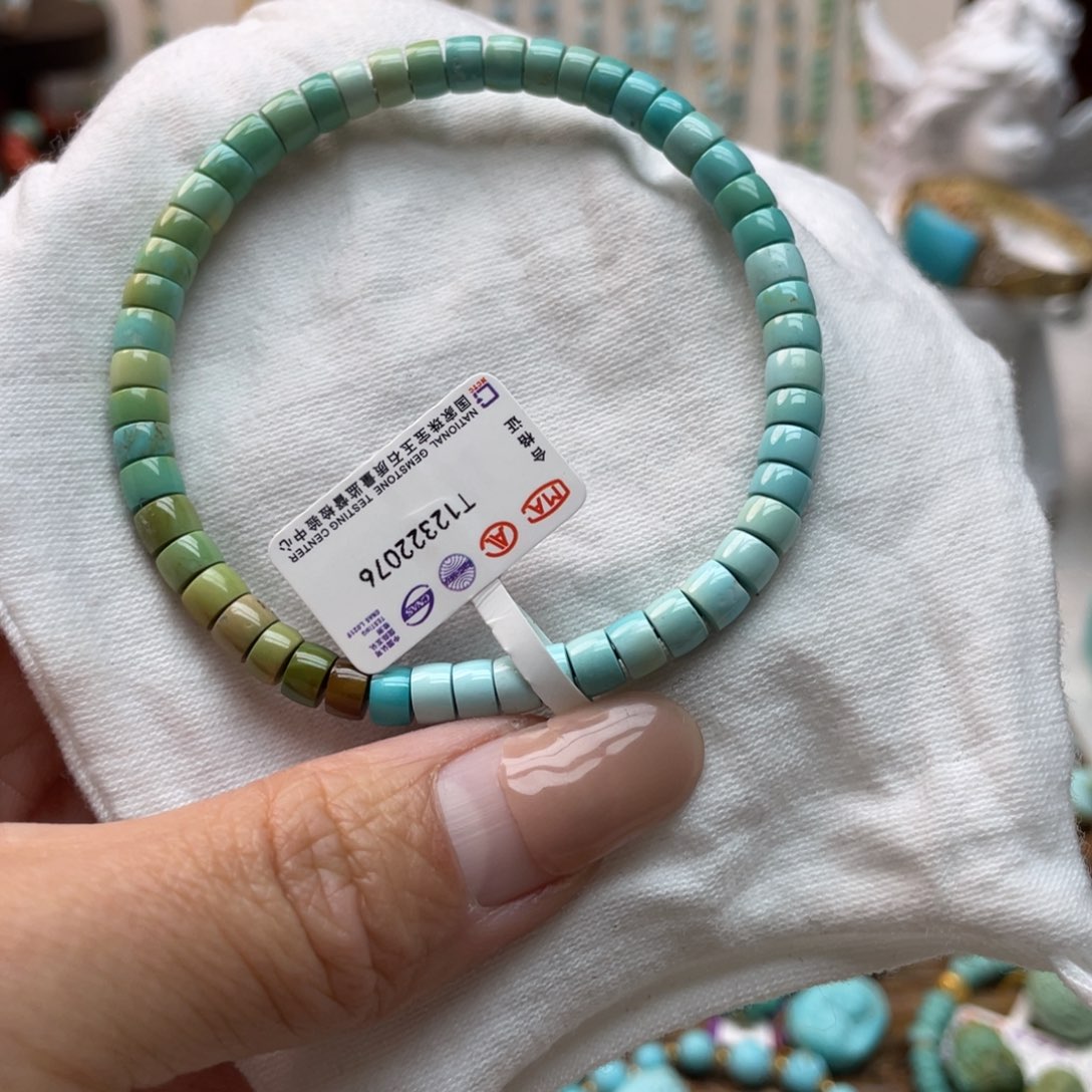 绿松石手链未镶嵌