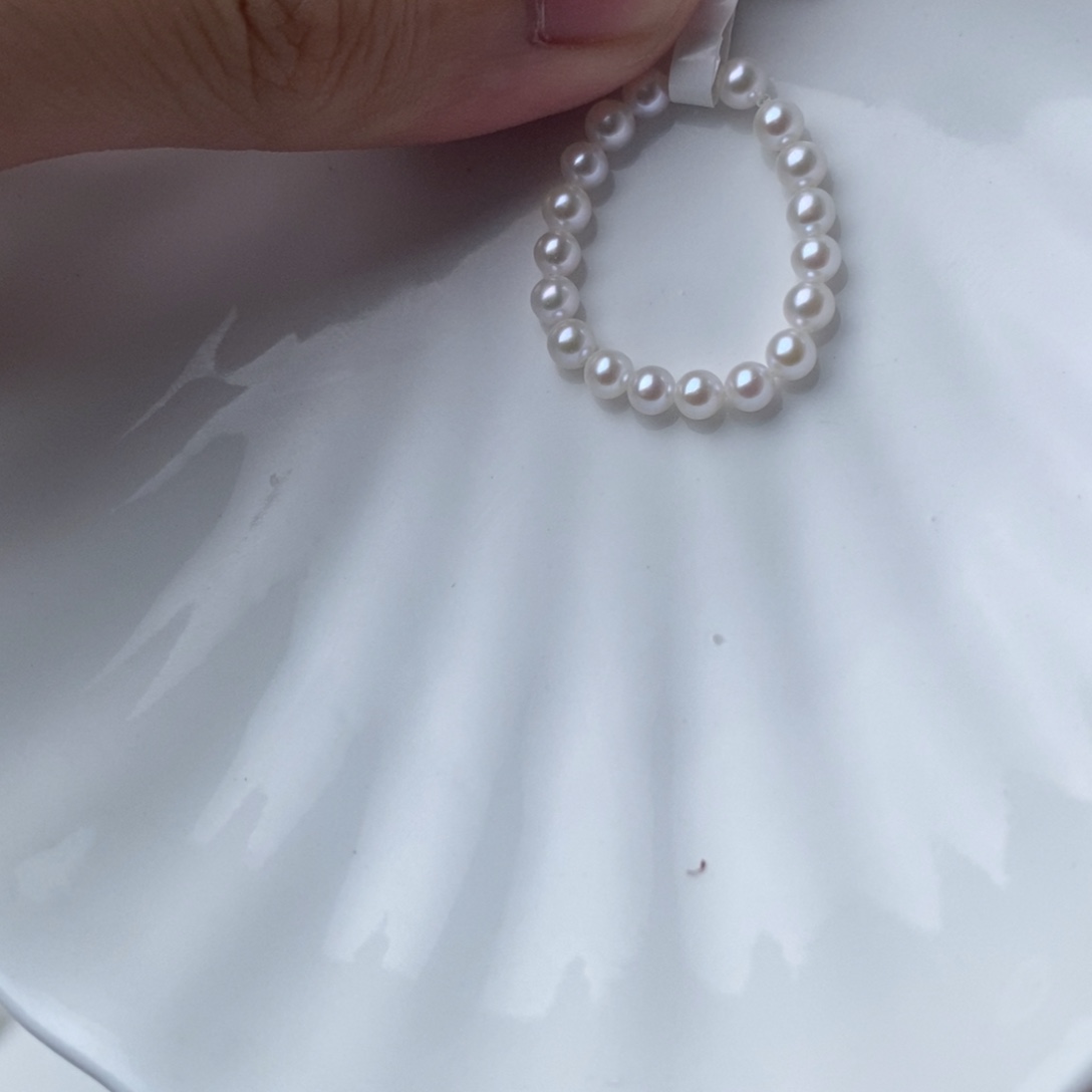 淡水珍珠银S925镶嵌手链501349