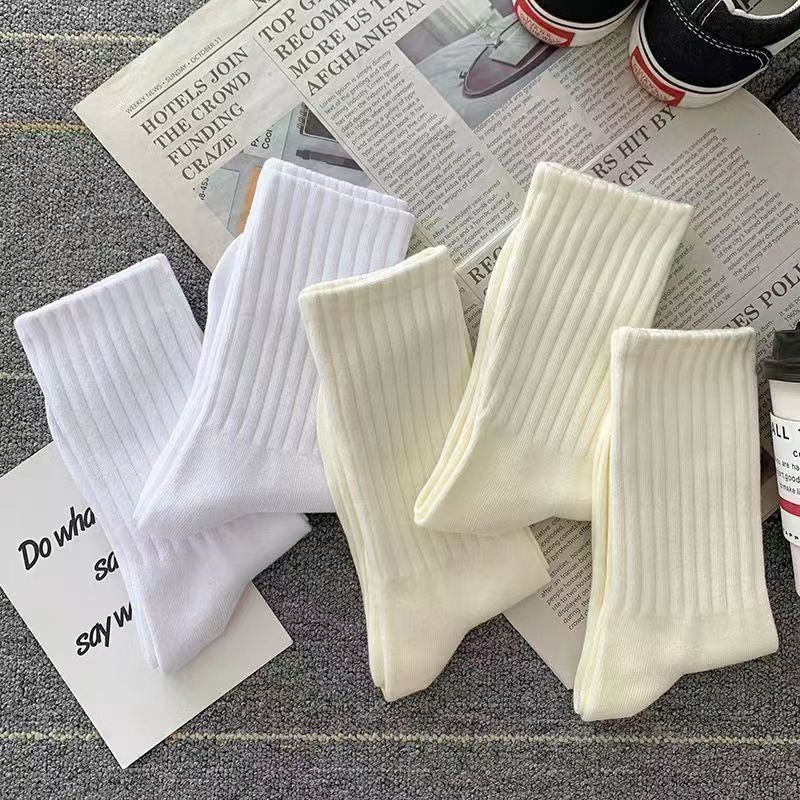 3双洞洞鞋袜时尚百搭