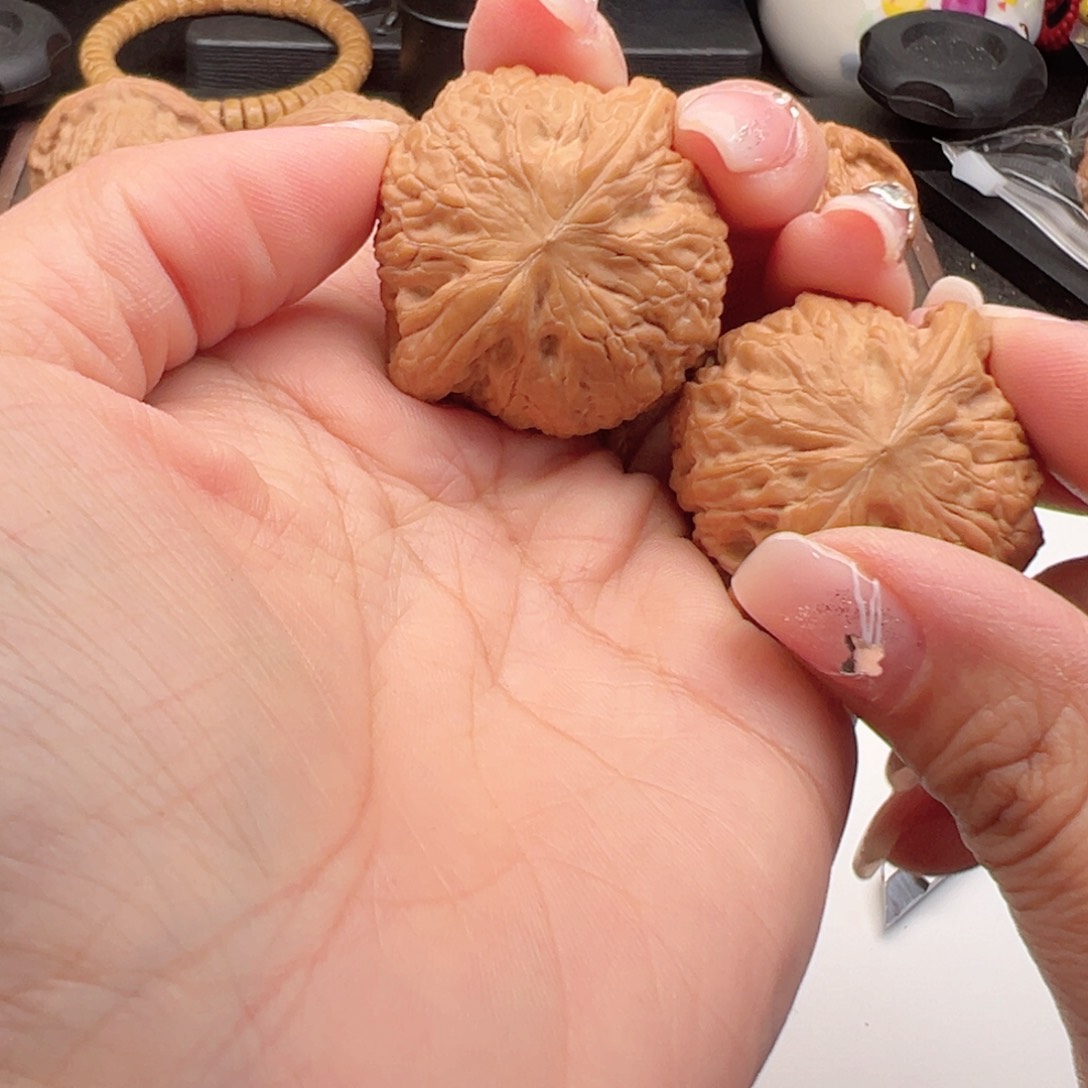 文玩核桃把件铁锤38