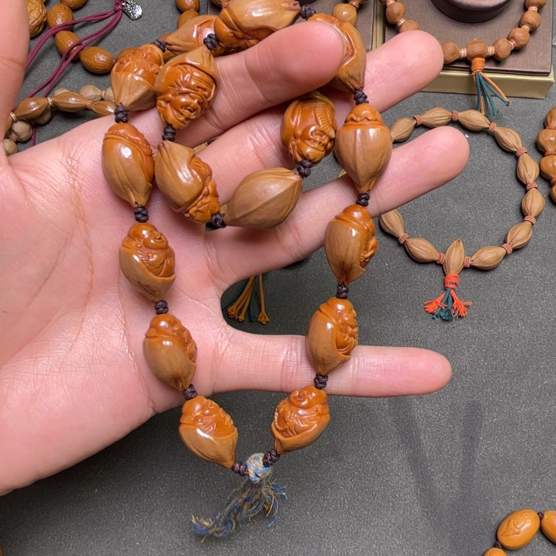 橄榄核手串/手链走色