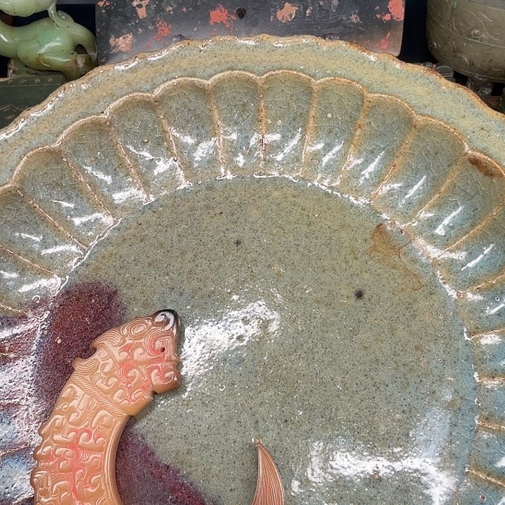 梵***寂陶摆件我的心好痛啊我的天