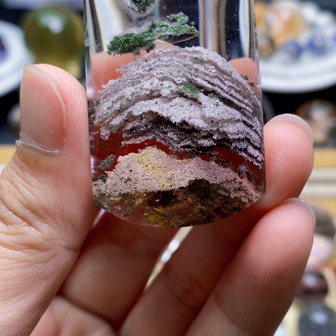 水晶颈饰未镶嵌自**鱼圆球