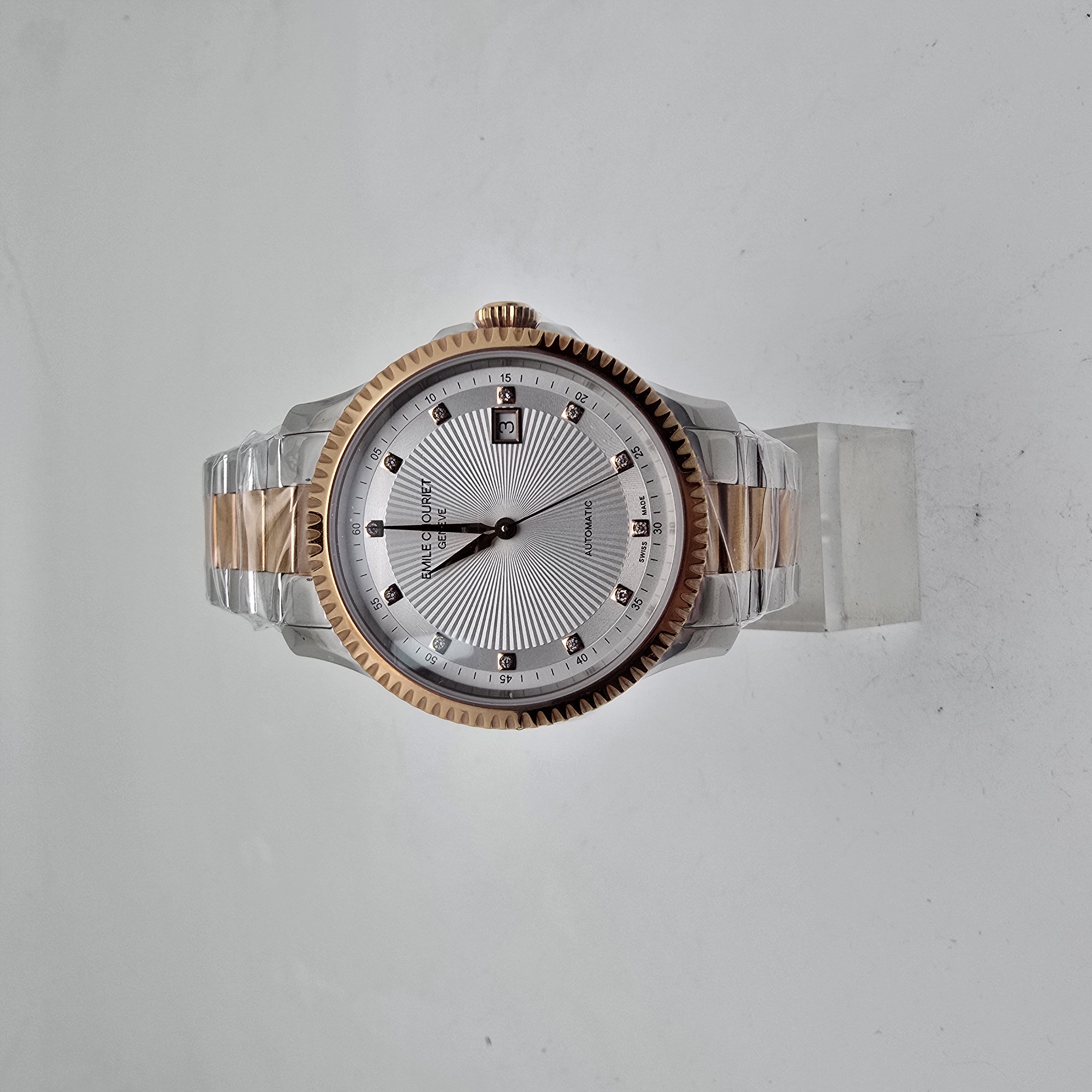 95新 EmileChouriet/艾米龙 艾米龙太阳神/表经40mm/全套未使用