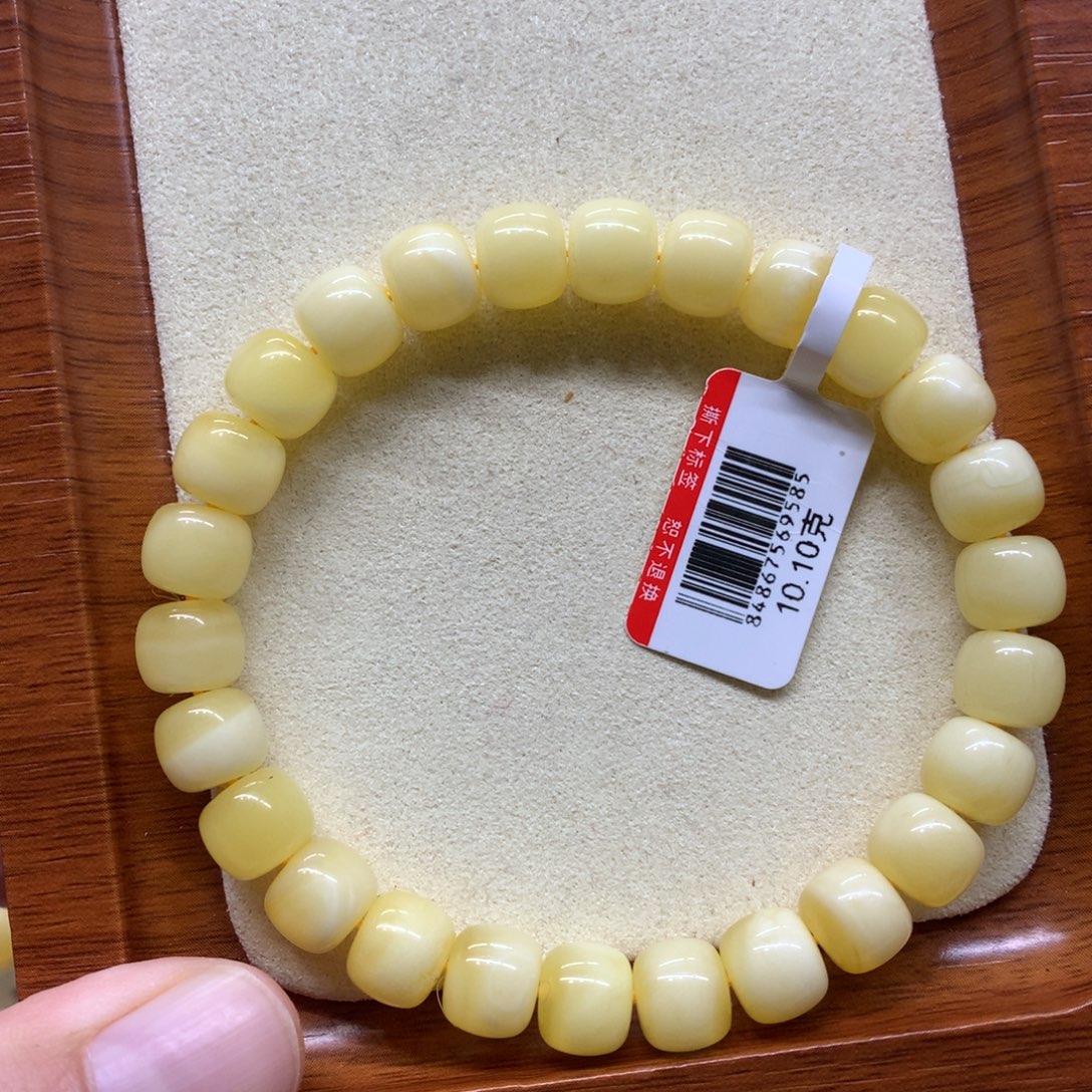 蜜蜡未镶嵌手链蜜蜡