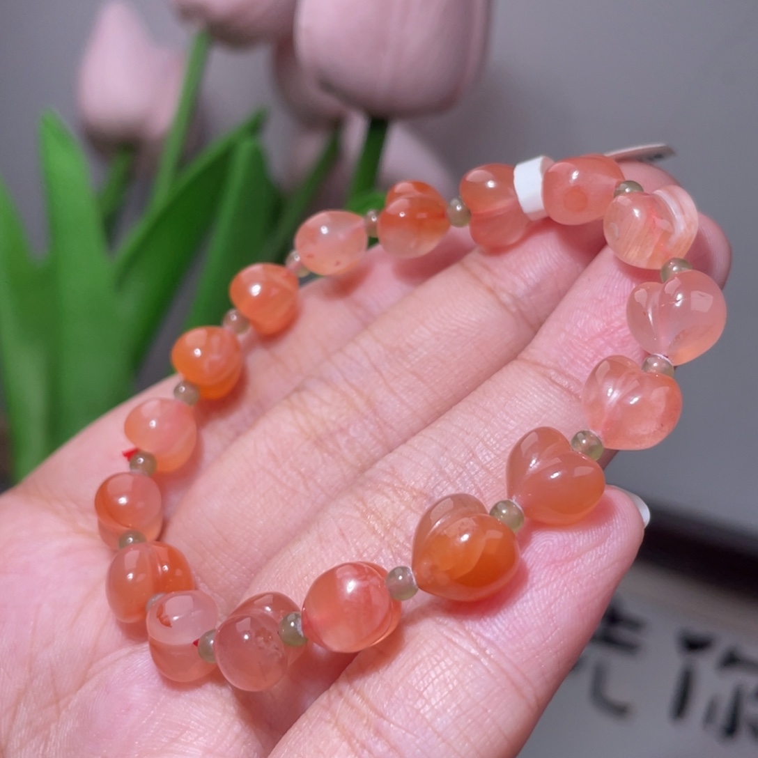 未镶嵌南红玛瑙挂件7694