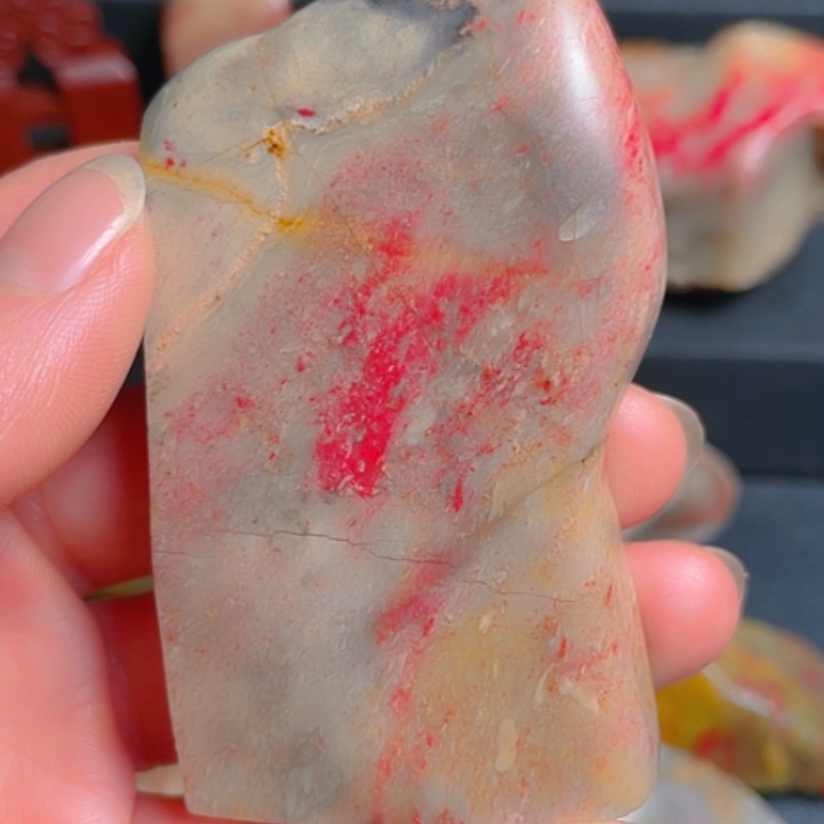 【闪购商品】昌化鸡血石昌化鸡血石随型软底