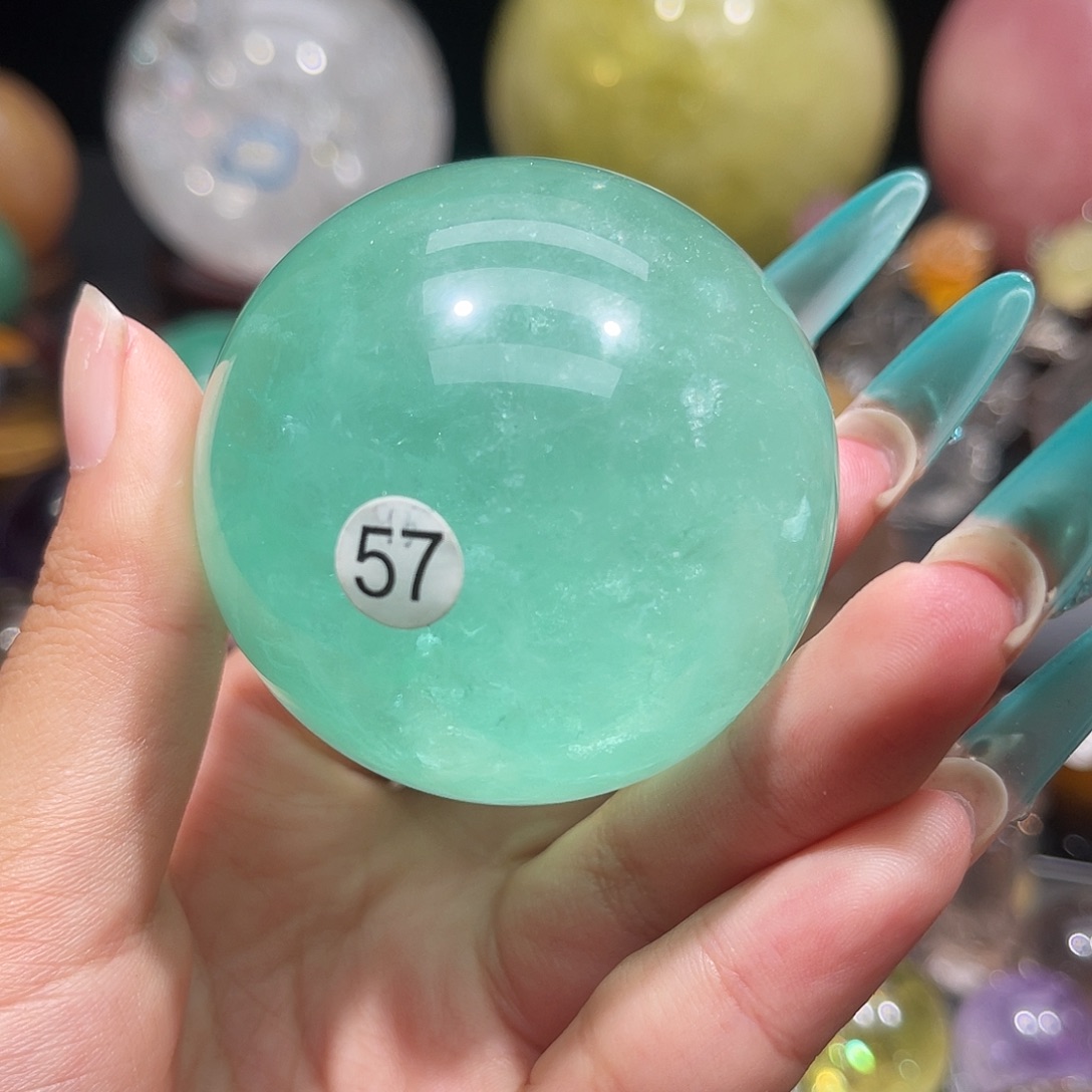 水晶未镶嵌珠宝半成品微瑕5.6