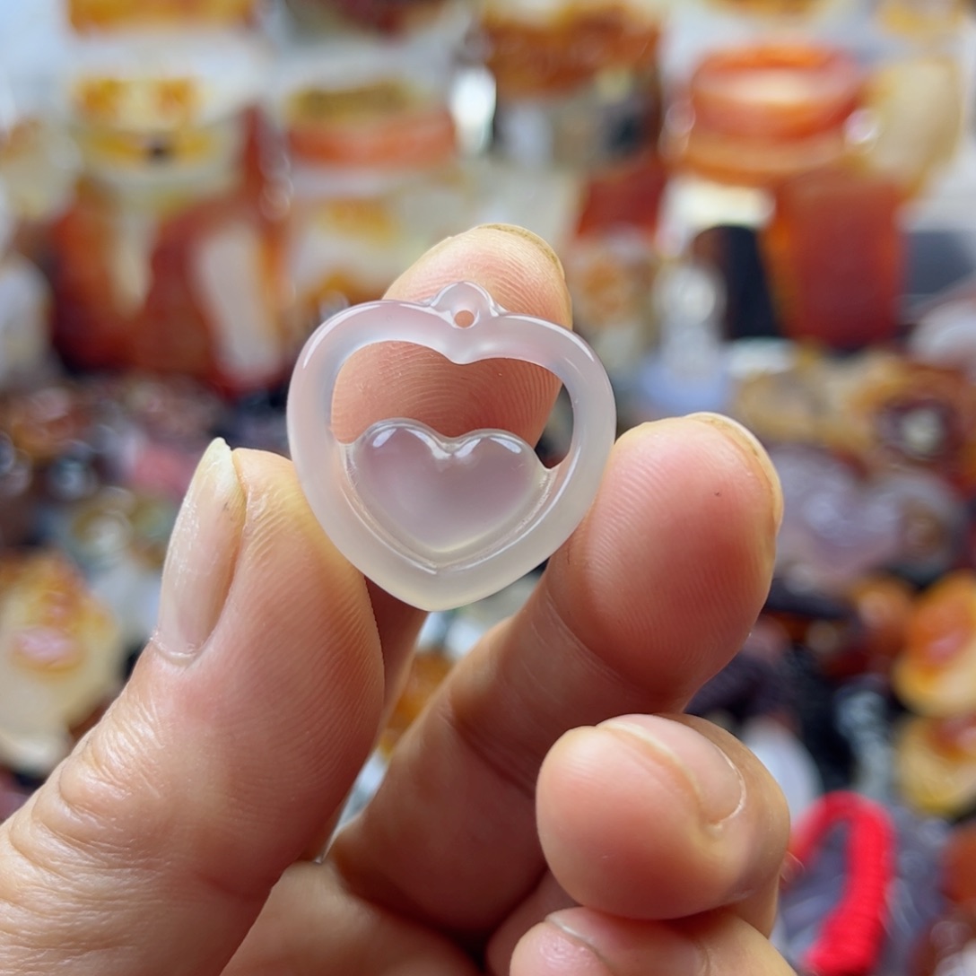 玛瑙/玉髓吊坠(不含链)未镶嵌