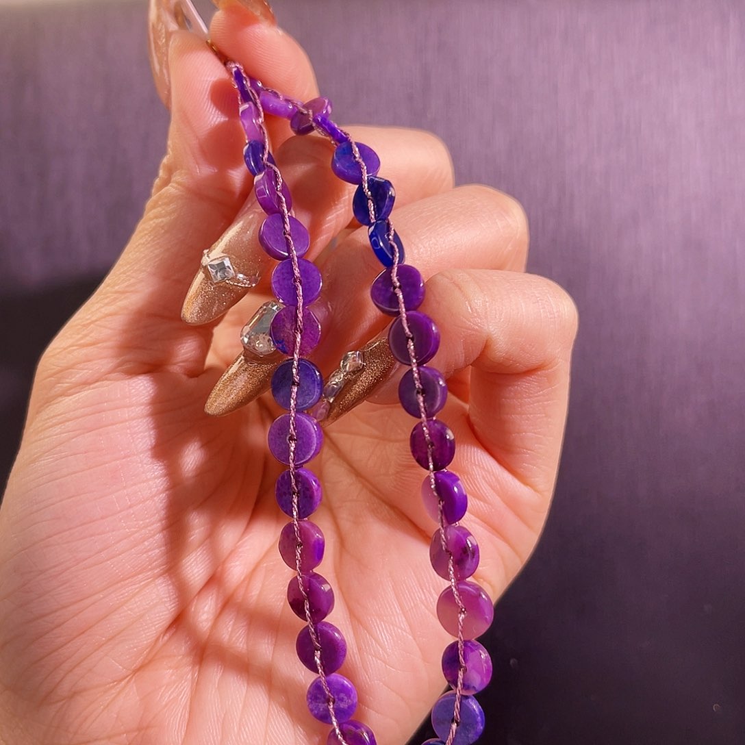 苏纪石（舒俱来）脚链未镶嵌